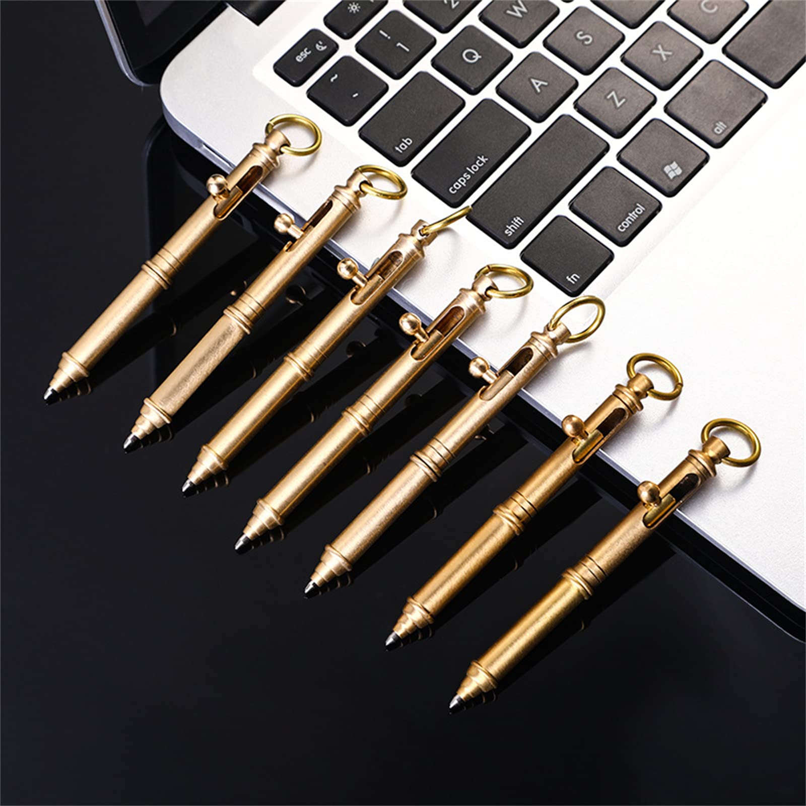Amazon | 真鍮ボールペン ボルトアクションペン ボールペン 金属署名